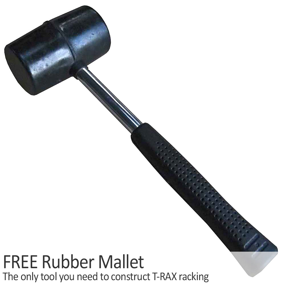 Estantería T-Rax de Acero Sin Tornillos Azul 120cm de Ancho