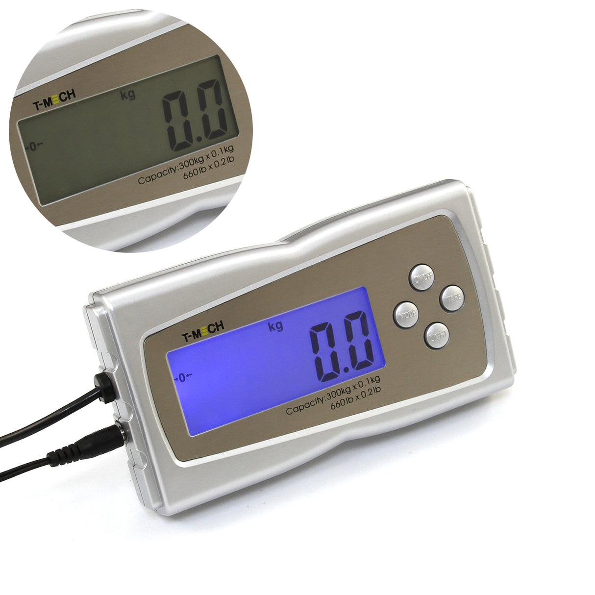 Balanza Digital de Plataforma T-Mech de 300kg