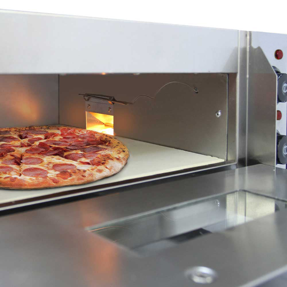 Horno Eléctrico de Acero Inoxidable KuKoo con Doble Cámara