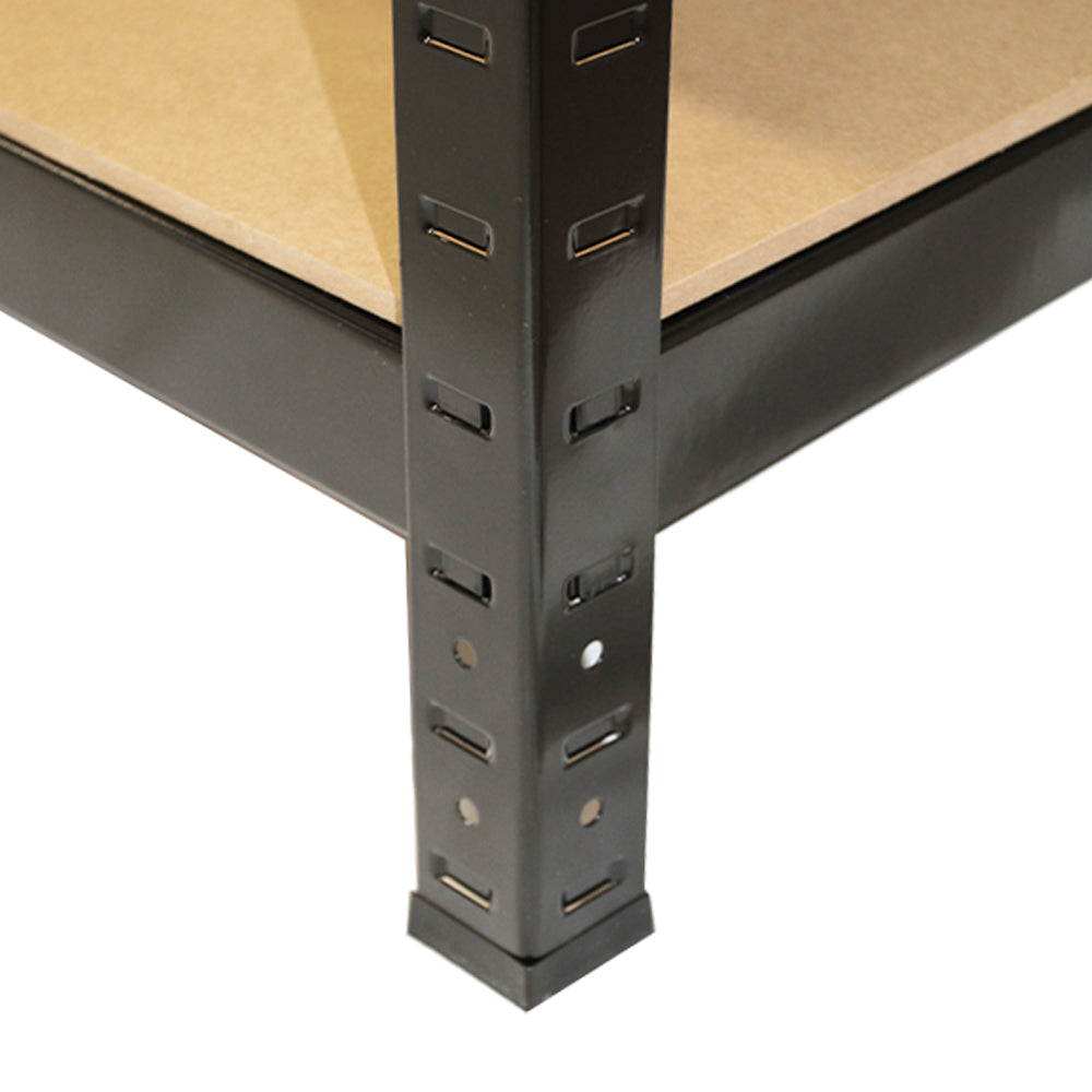 Monster Racking 2 Estanterías T-Rax de Acero Sin Tornillos Negras 75cm de Ancho