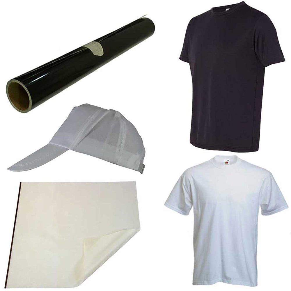 Kit para Transferencia Térmica de Vinilo sobre Camisetas y Gorras PRESStige