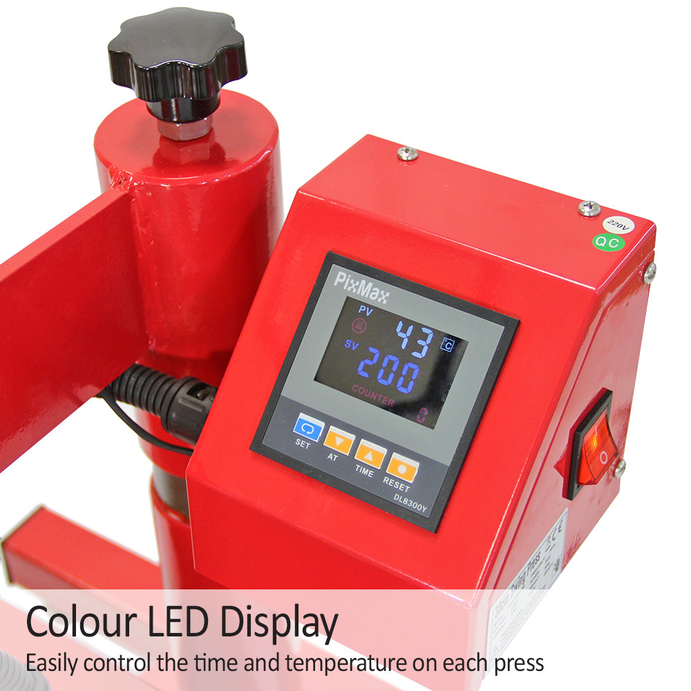 Kit de Plotter para Corte de Vinilo PixMax, Impresora y Prensa Oscilante