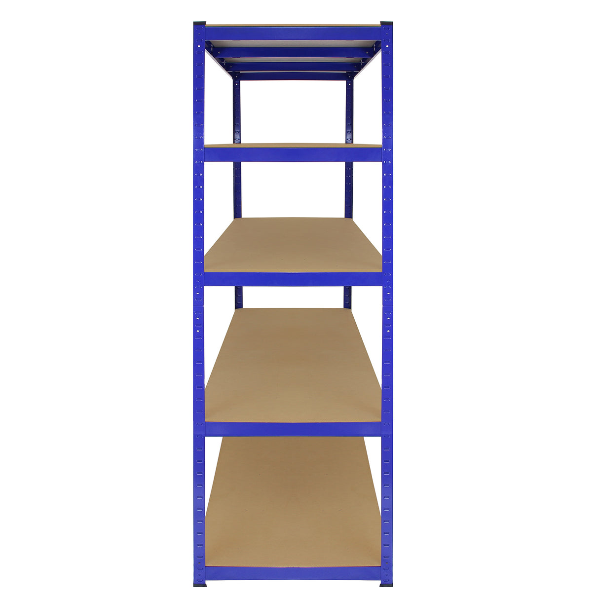 Monster Racking T-Rax 5 x Estantes de Almacenamiento Extra Anchos, Azul, 160cm Anchura, 60cm Profundidad