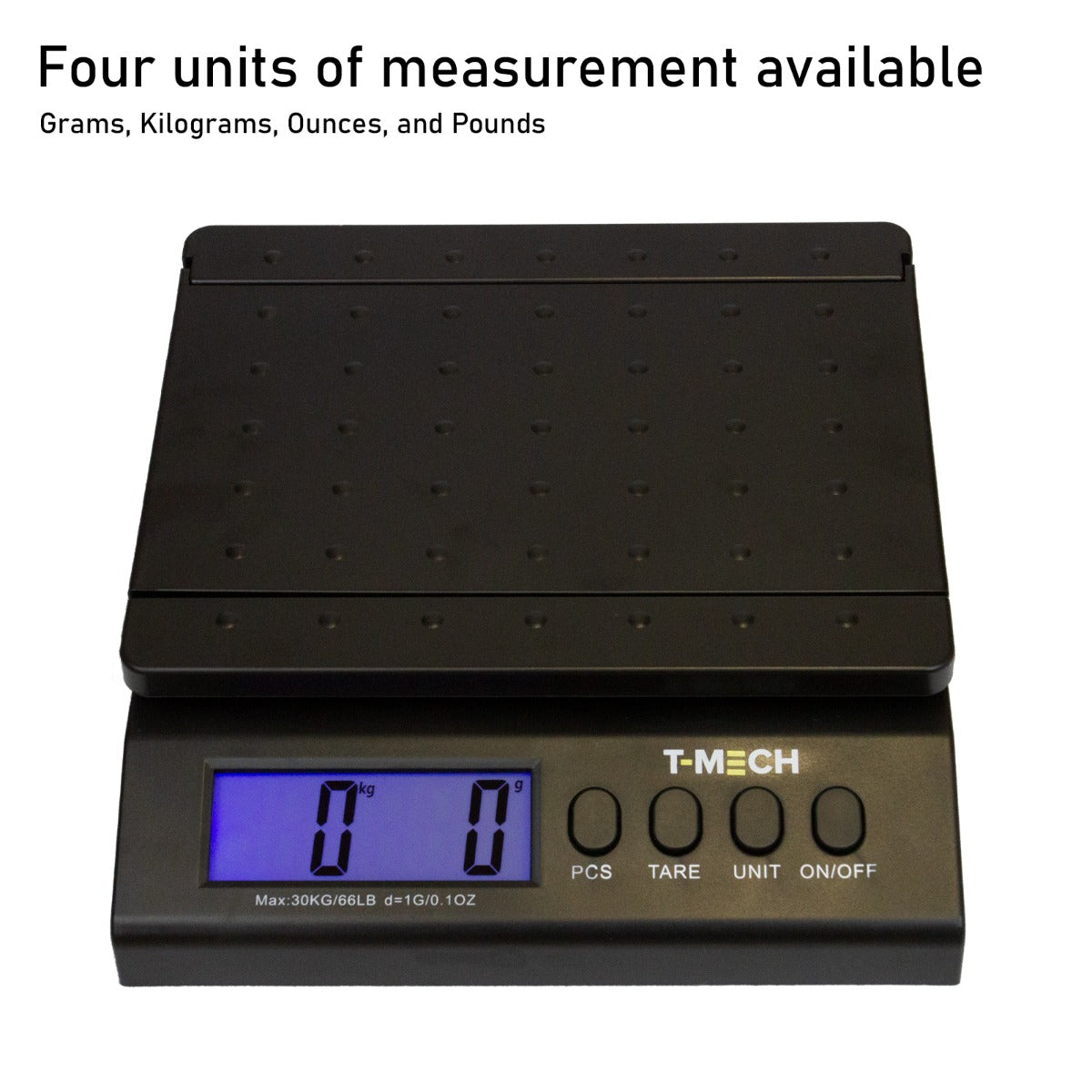 Balanza Digital Electrónica T-Mech de 30kg