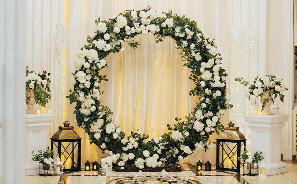 Arco de boda de 200cm – Blanco