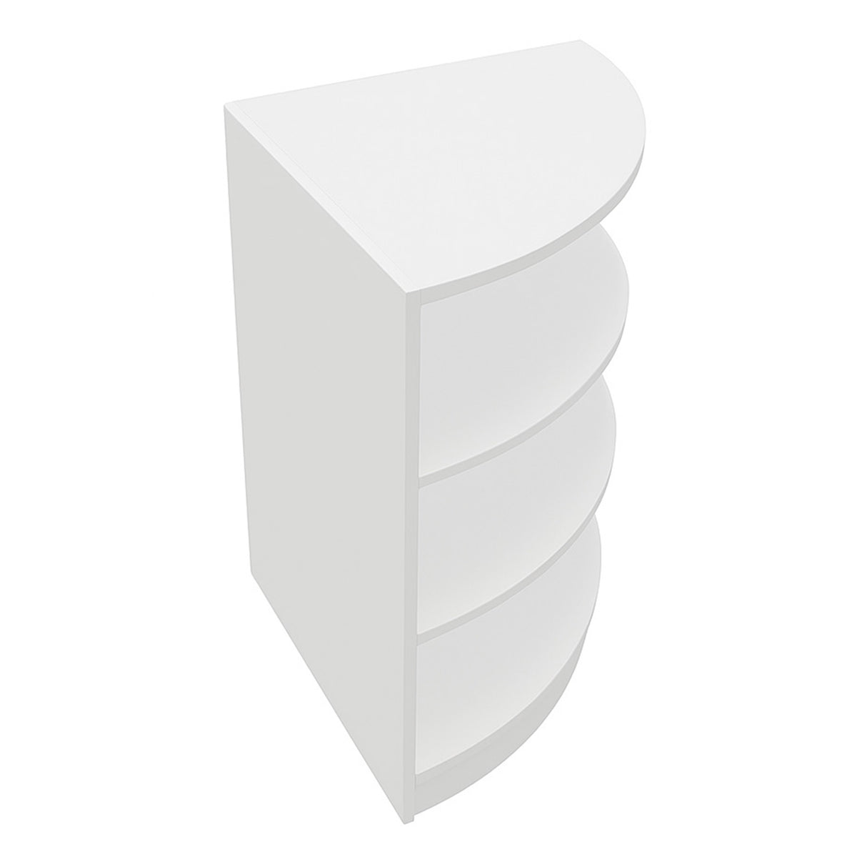 Mostrador Comercial Esquinero LM60 – Blanco