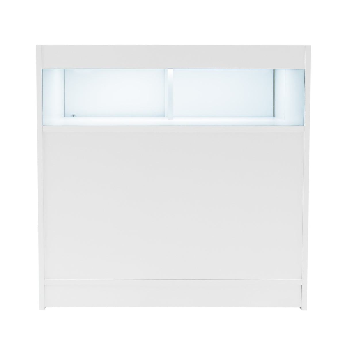 Mostrador Comercial con Luz LED B900 – Blanco