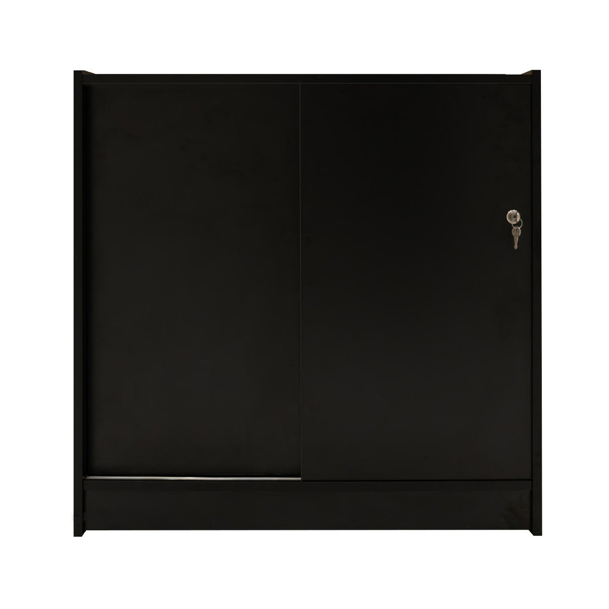 Mostrador Comercial con Luz LED C900 – Negro