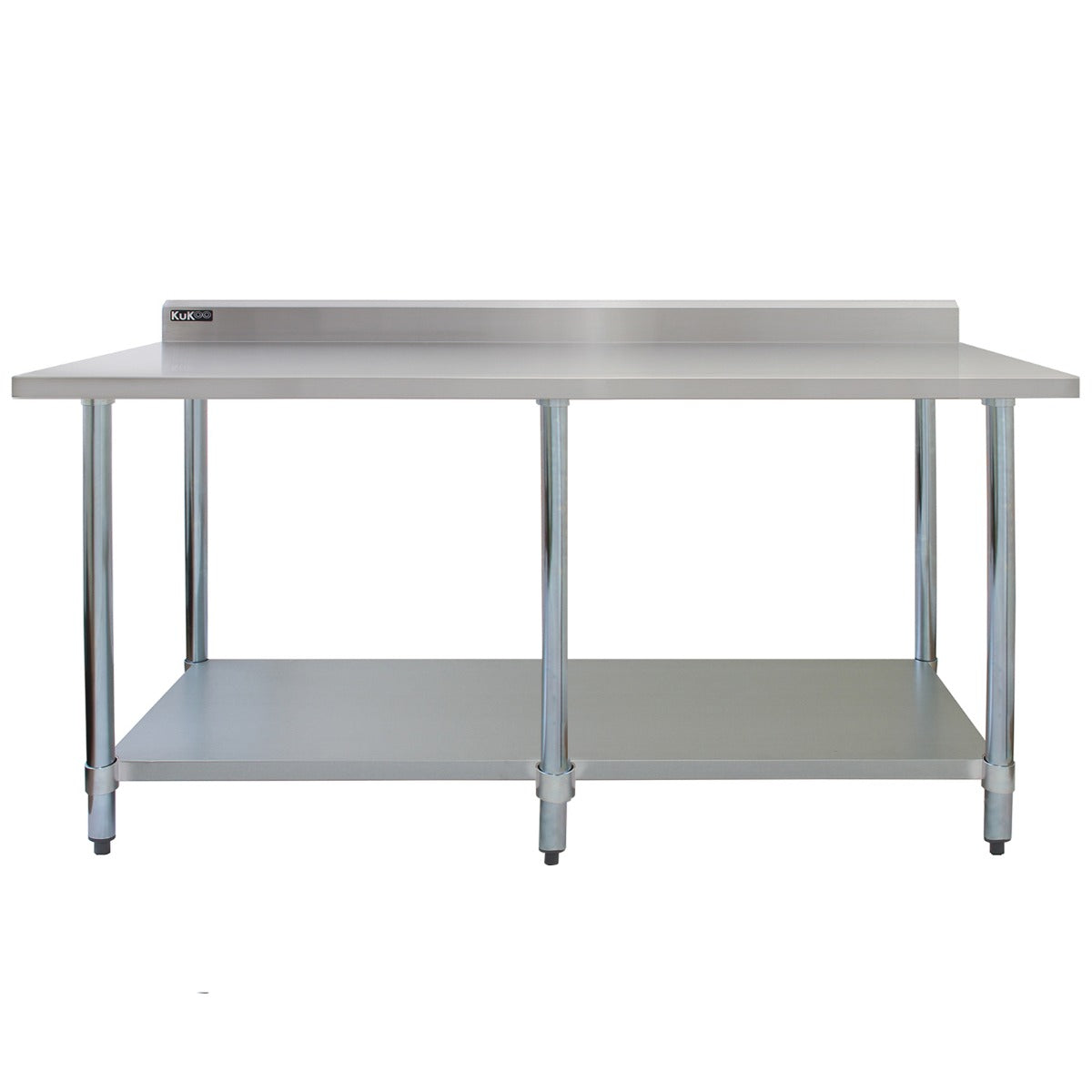 Mesa de Catering Comercial de Acero Inoxidable - 210x90x60cm