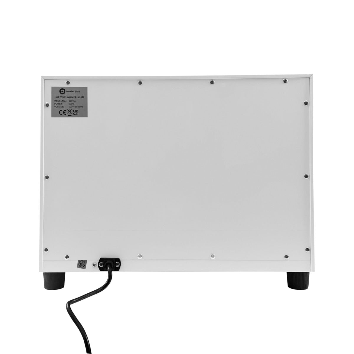 Calentador Blanco de Toallas Calientes Toallero Secatoallas Eléctrico