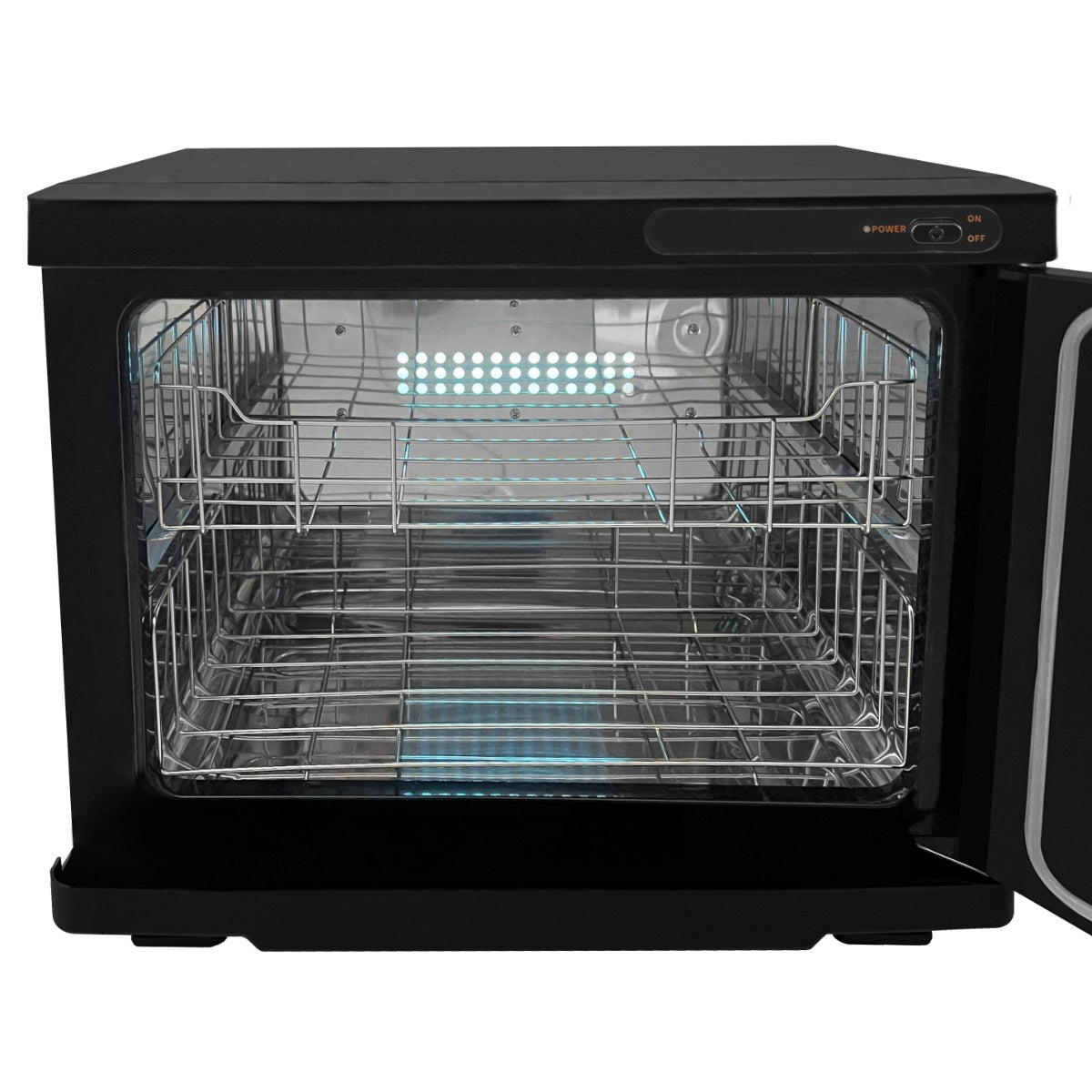 Calentador Negro de Toallas Toallero Secatoallas Eléctrico