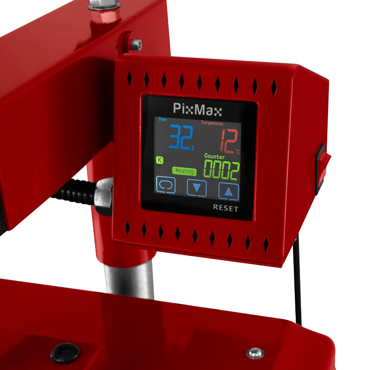 Prensa Térmica 38x38cm, Lámina de PTFE y Hojas de Sublimación