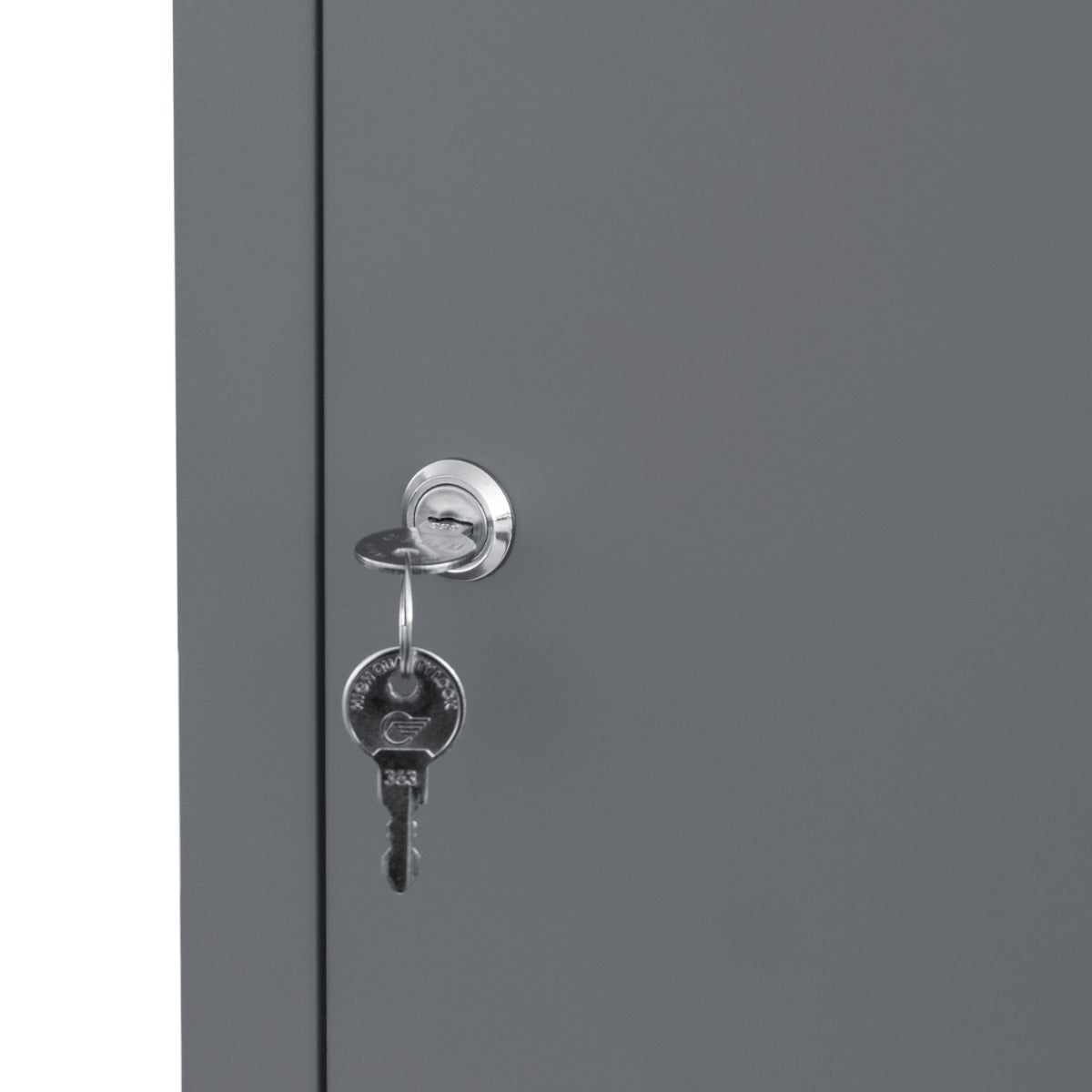 Buzón de Correos Gris Antirrobo