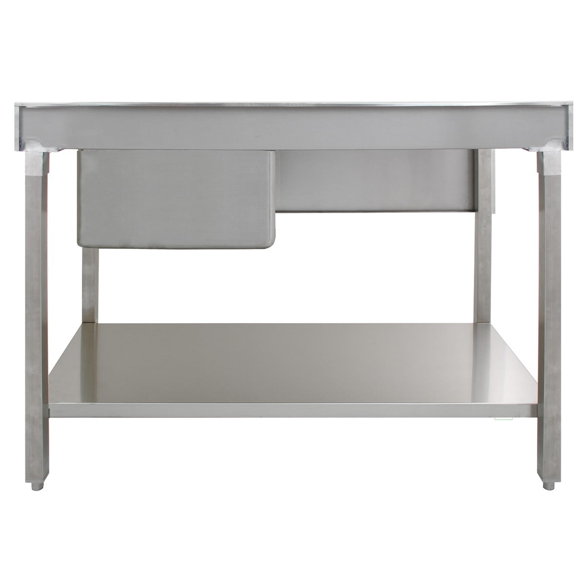 KuKoo Fregadero de Cocina de Acero Inoxidable – Escurridor a la Izquierda