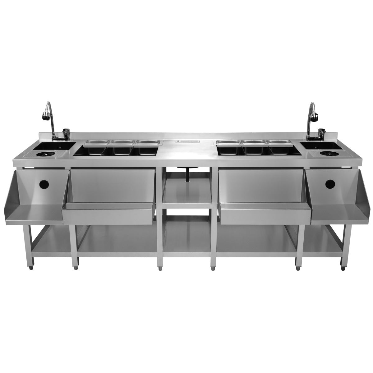 Estación de Coctelería Doble