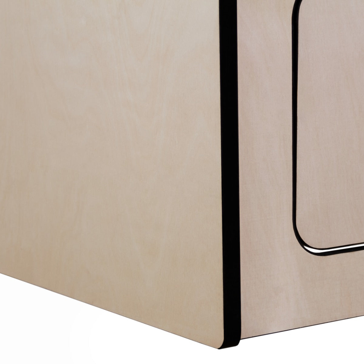 Armario Elevado de Autocaravana con Acabado Negro– 120cm x 35cm x 35cm