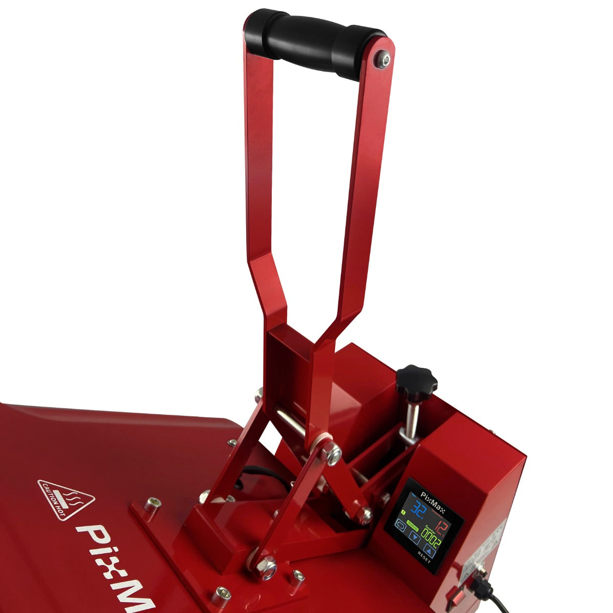 Prensa Térmica 50 x 50cm en Forma de Almeja, Lámina PTFE & Hojas Sublimación