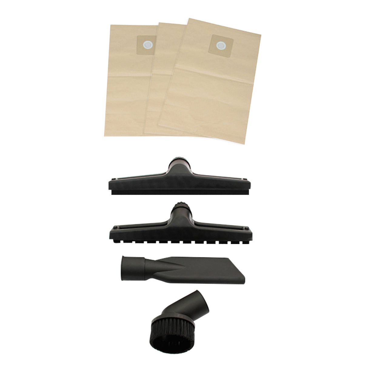 Aspiradora Industrial de 80L, 4 Accesorios + 3 Bolsas de Aspiradora