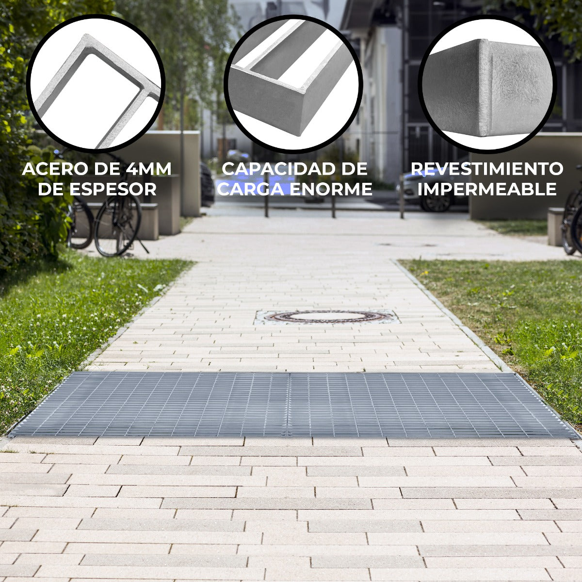 Rejilla Galvanizada - 1200mm x 1000mm