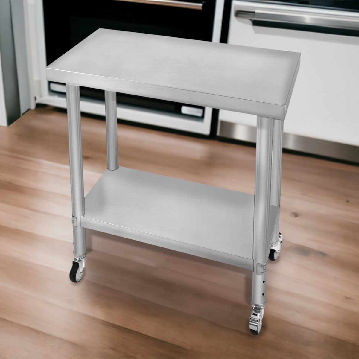 KuKoo Mesa de Trabajo de Cocina – 76cm x 45cm x 86cm