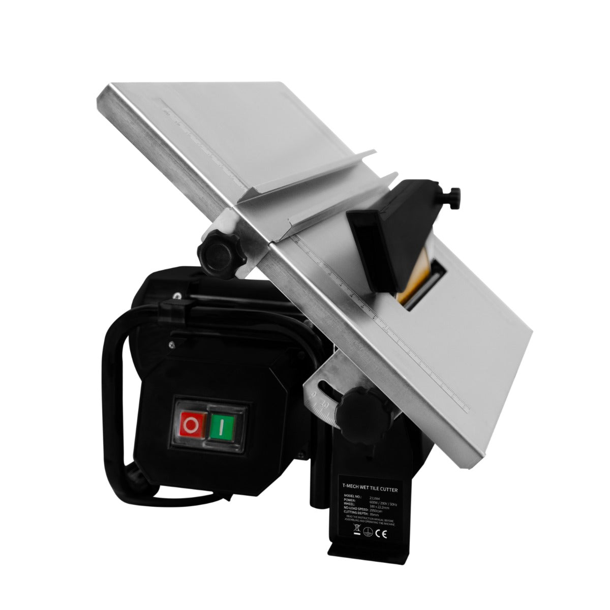 T-Mech Cortador de Azulejos Húmedos Eléctrico - 180mm / 600W