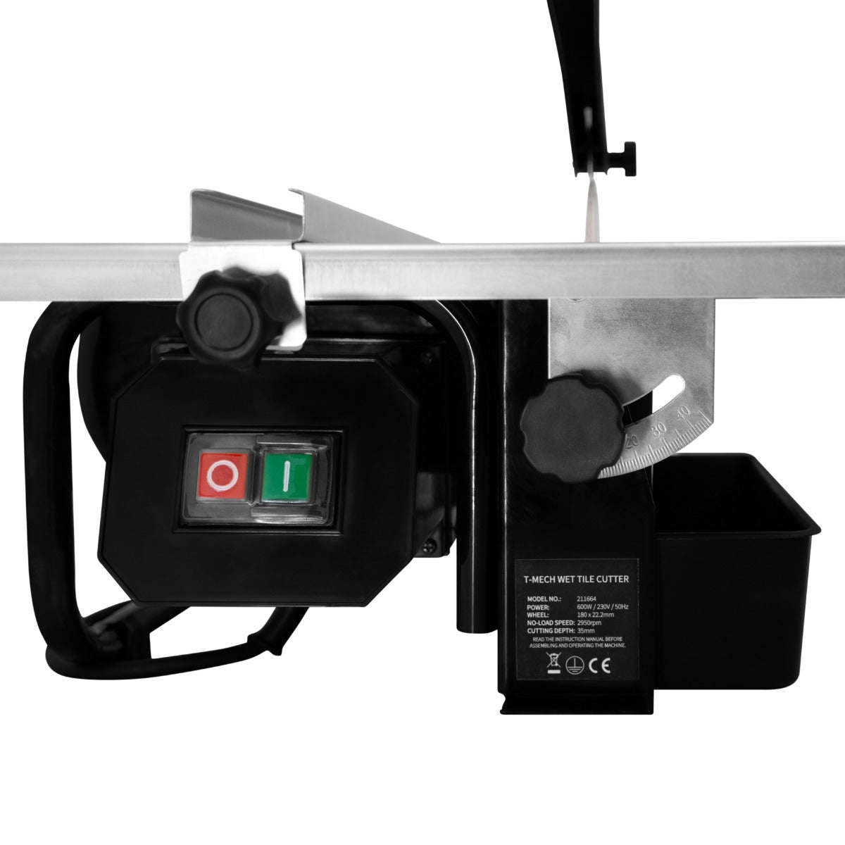 T-Mech Cortador de Azulejos Húmedos Eléctrico - 180mm / 600W