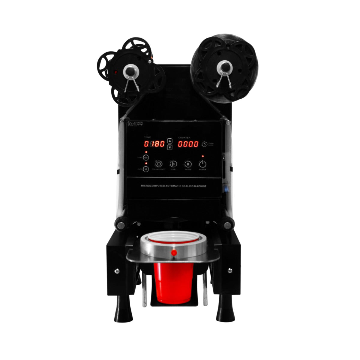 Selladora de Tazas y Coctelera de Té de Burbujas Automáticas