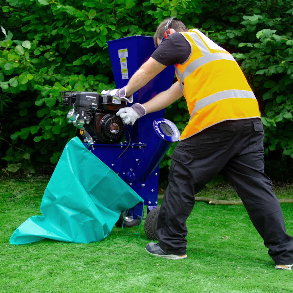 Trituradora de Ramas T-Mech de Gasolina de 7CV