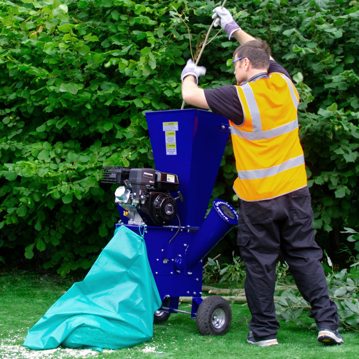 Trituradora de Ramas T-Mech de Gasolina de 7CV