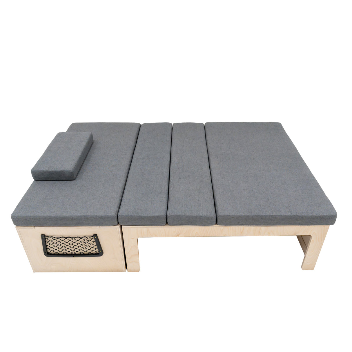 Sofá-Cama en forma de L para Furgoneta/ Camper/ Autocarvana