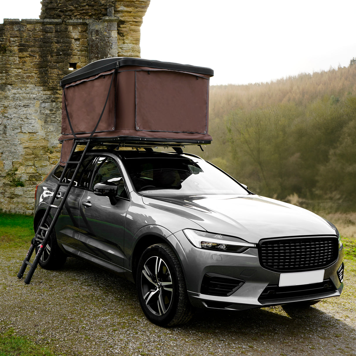 Tienda de Campaña de Techo para Coche - Marron