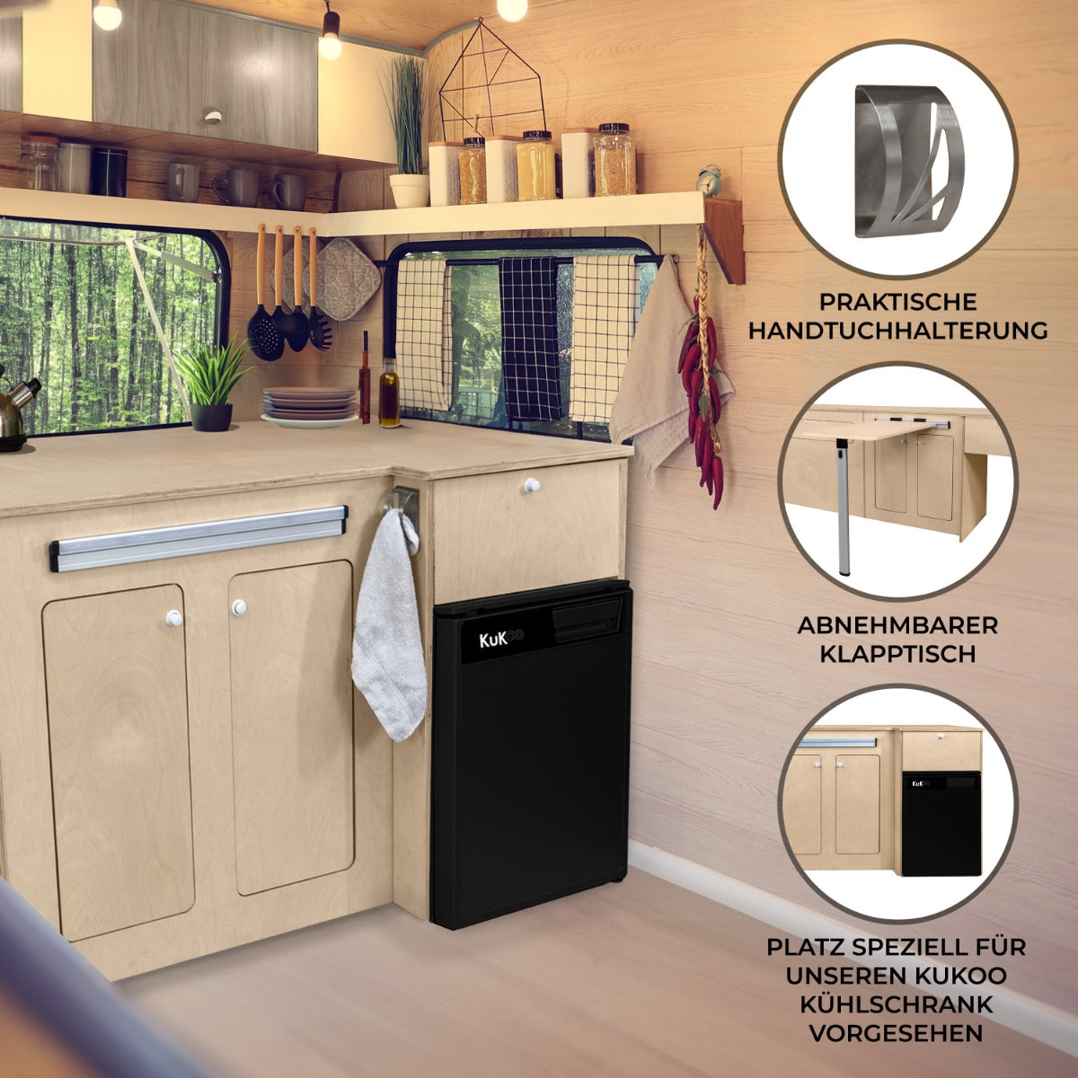 Módulo de Cocina para Autocaravana - LHD