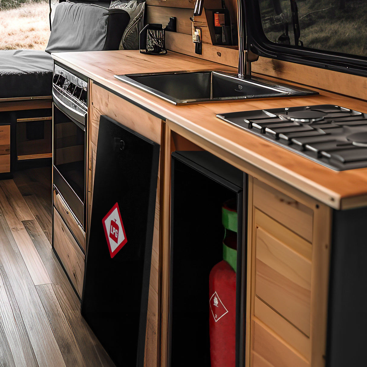 Casillero Metálico para Botellas de Gas