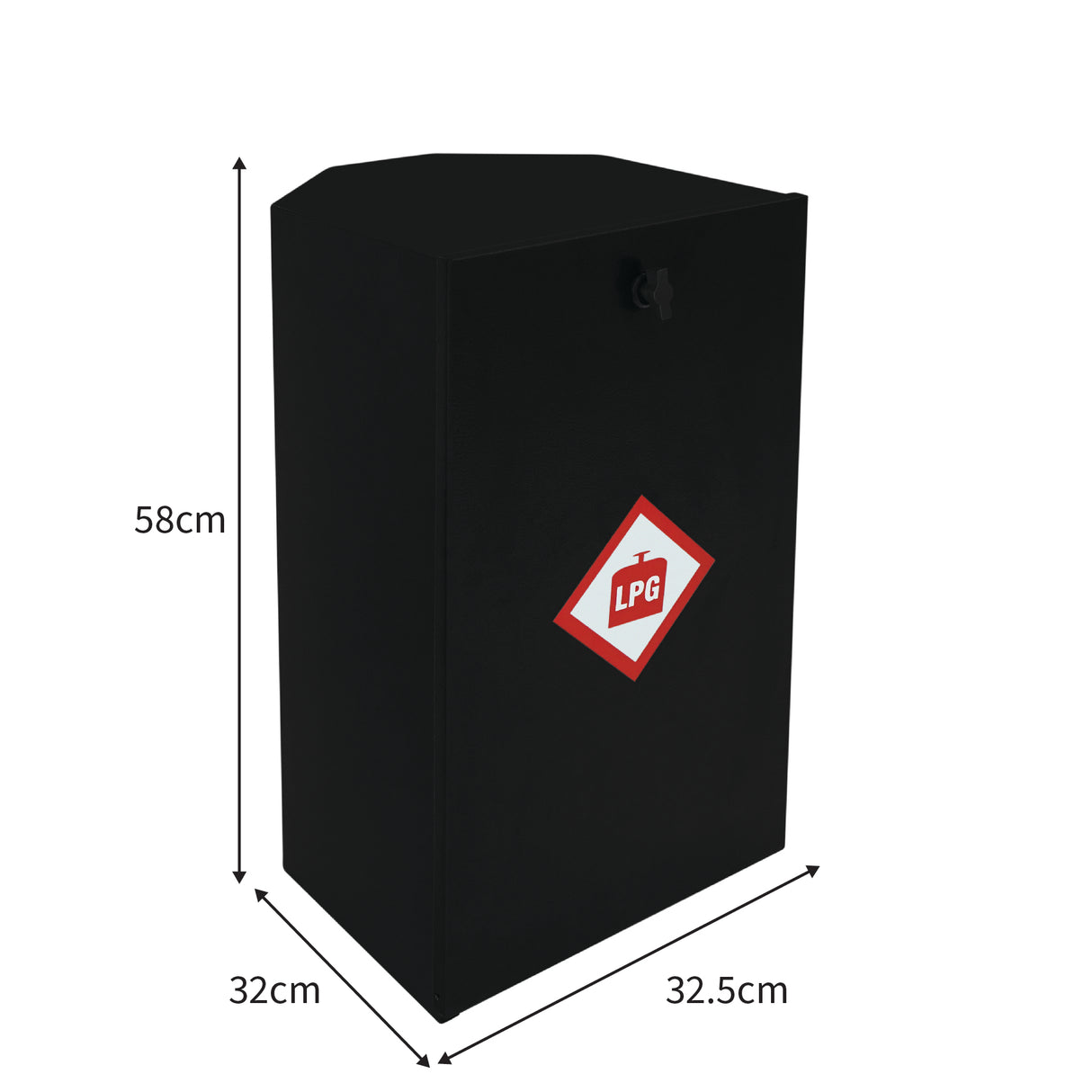 Casillero Metálico para Botellas de Gas