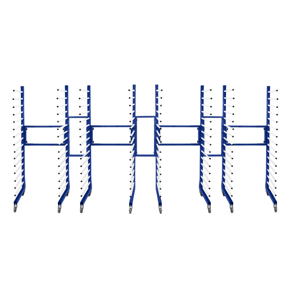 4 Carros Móviles Acoplables de Secado de Pintura con 3 Conectores 2 vías GRATIS