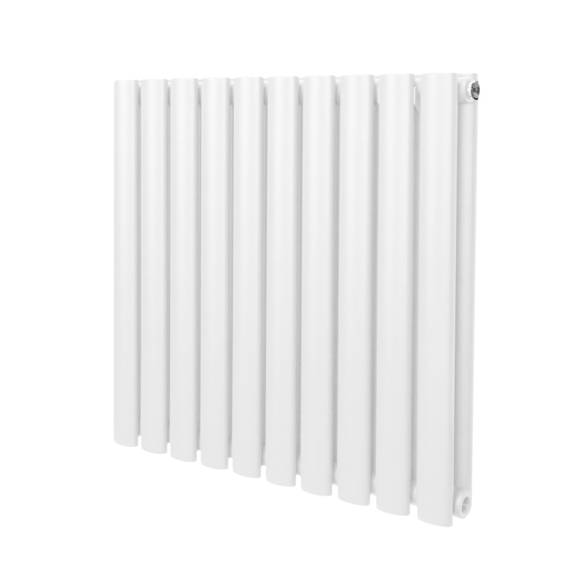Radiador De Columna Ovalada - 600mm x 600mm - Blanco