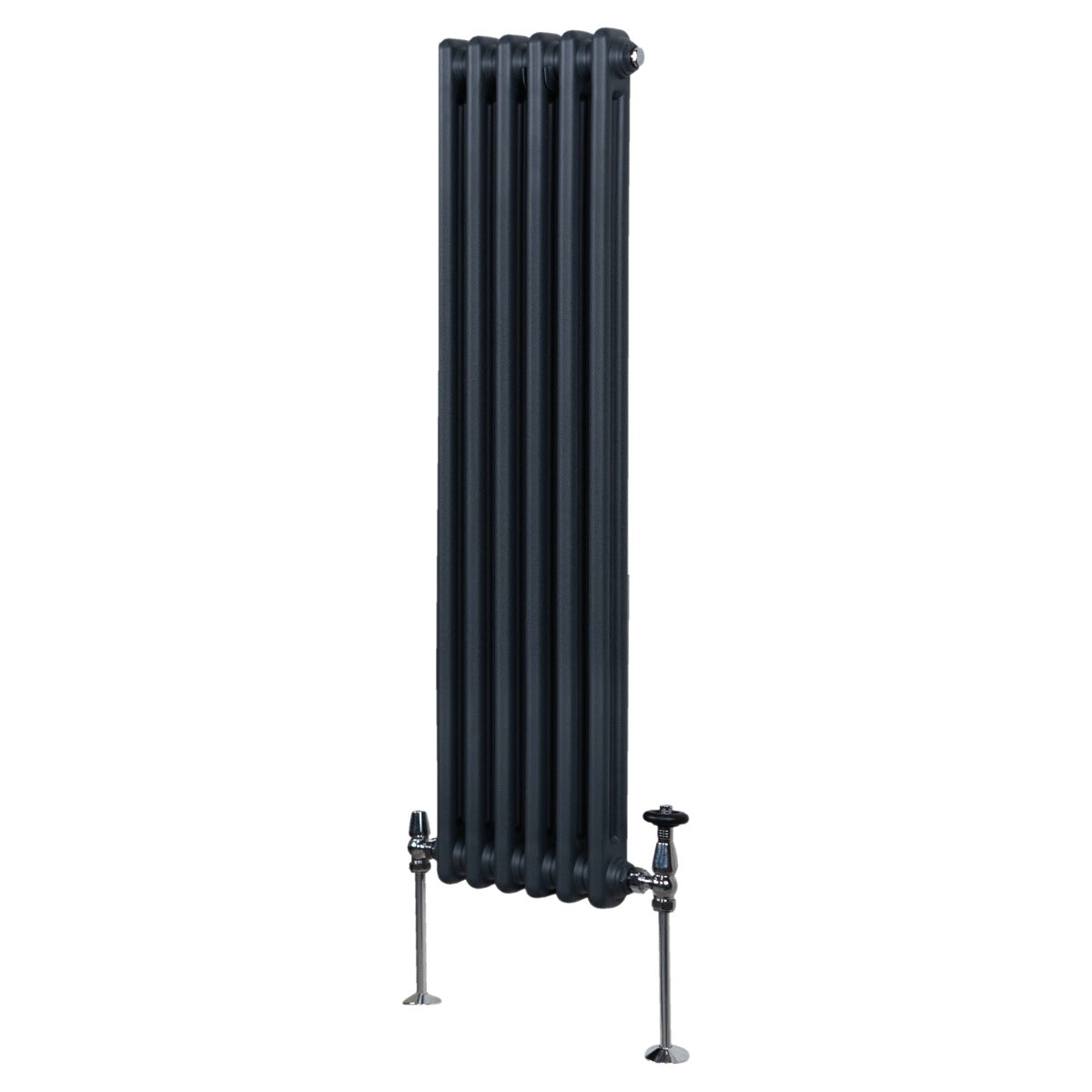Radiador Tradicional Vertical de 2 columnas - 1500x 292mm - Gris Antracita