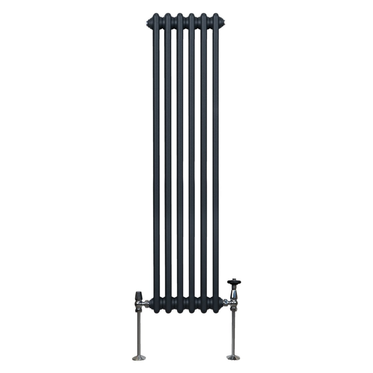 Radiador Tradicional Vertical de 2 columnas - 1500x 292mm - Gris Antracita