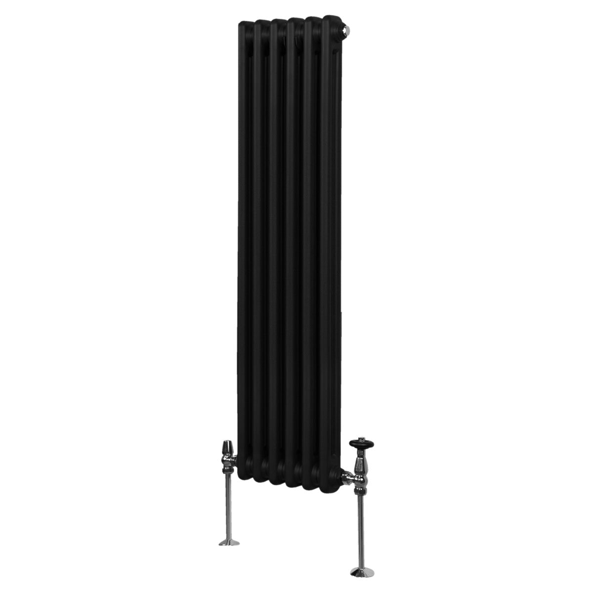 Radiador Tradicional Vertical de 2 columnas - 1500x 292mm - Negro