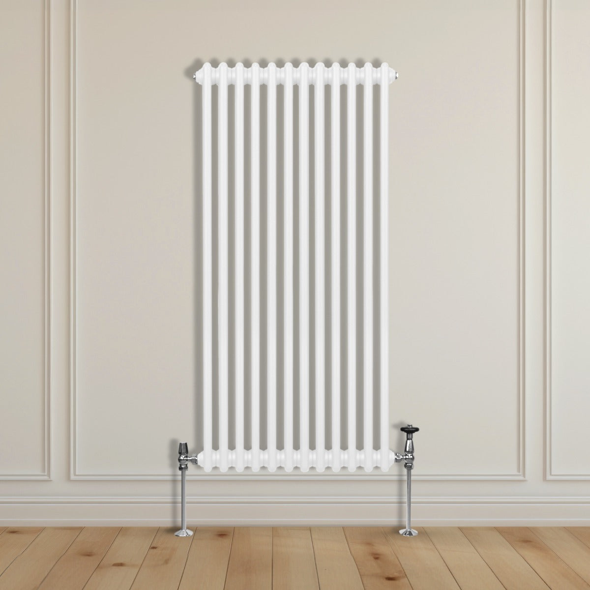Radiador Tradicional Vertical de 2 columnas - 1500x 562mm - Blanco