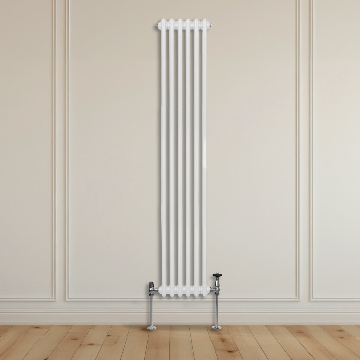 Radiador Tradicional Vertical de 2 columnas - 1800x 292mm - Blanco