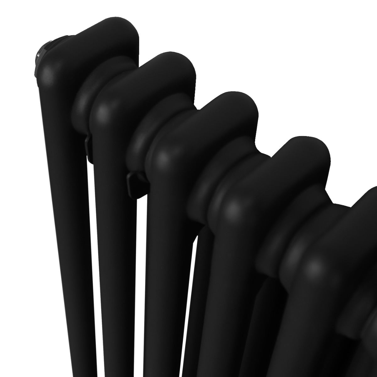 Radiador Tradicional Vertical de 2 columnas - 1800x 292mm - Negro
