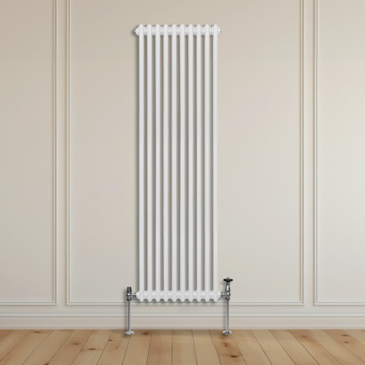 Radiador Tradicional Vertical de 2 columnas - 1800x 472mm - Blanco