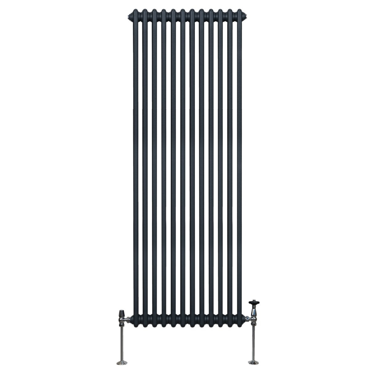 Radiador Tradicional Vertical de 2 columnas - 1800x562mm - Gris Antracita