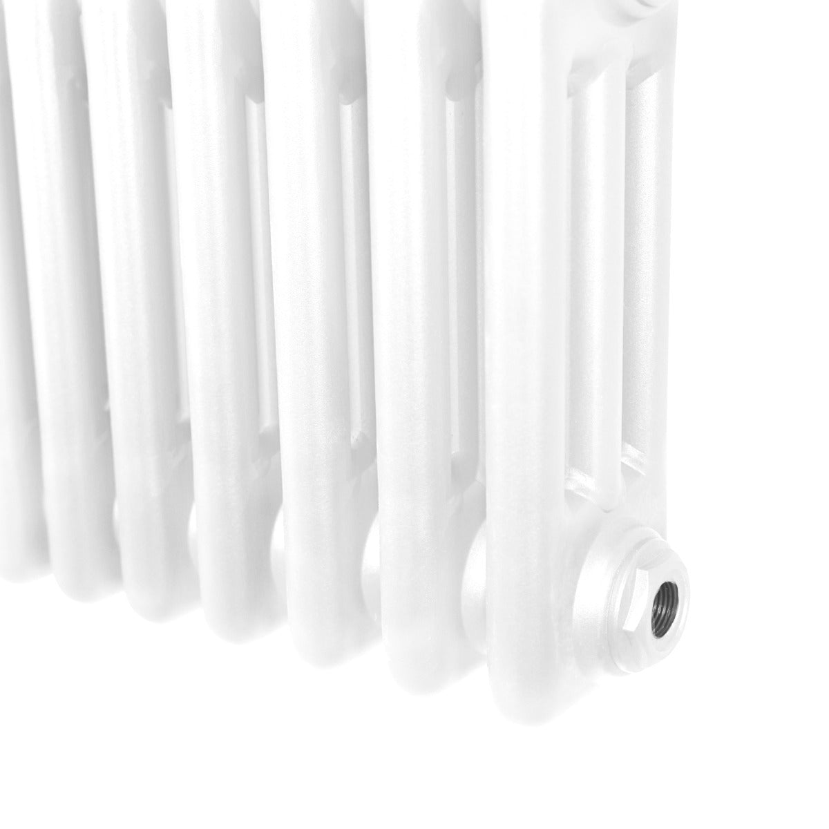 Radiador Tradicional Horizontal de 3 Columnas - 300 x 832 mm - Blanco