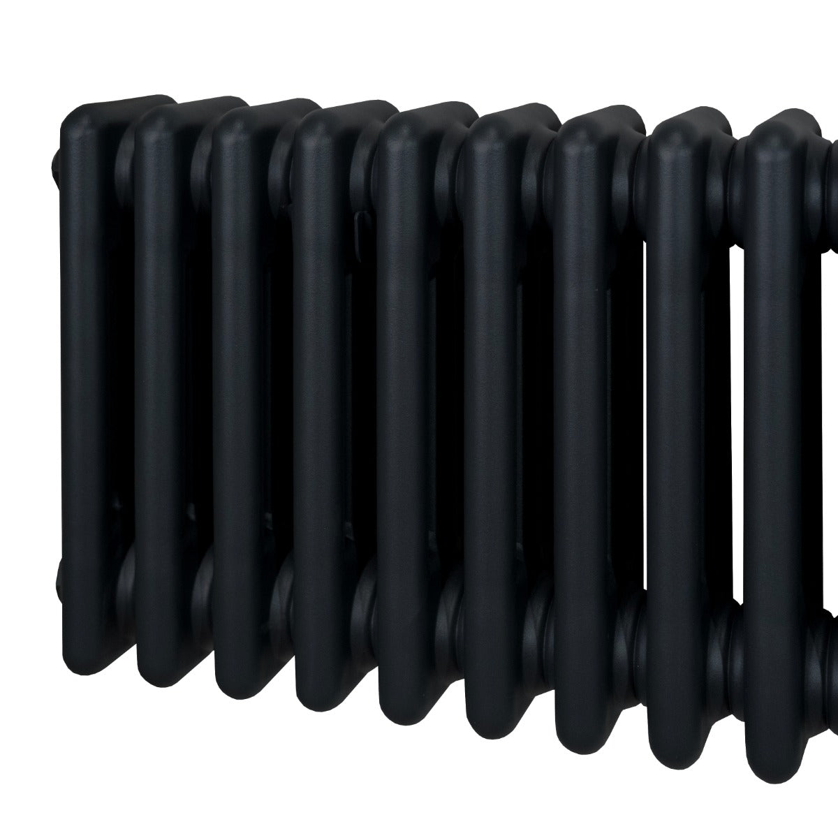Radiador Tradicional Horizontal de 3 Columnas - 300 x 1192mm - Negro