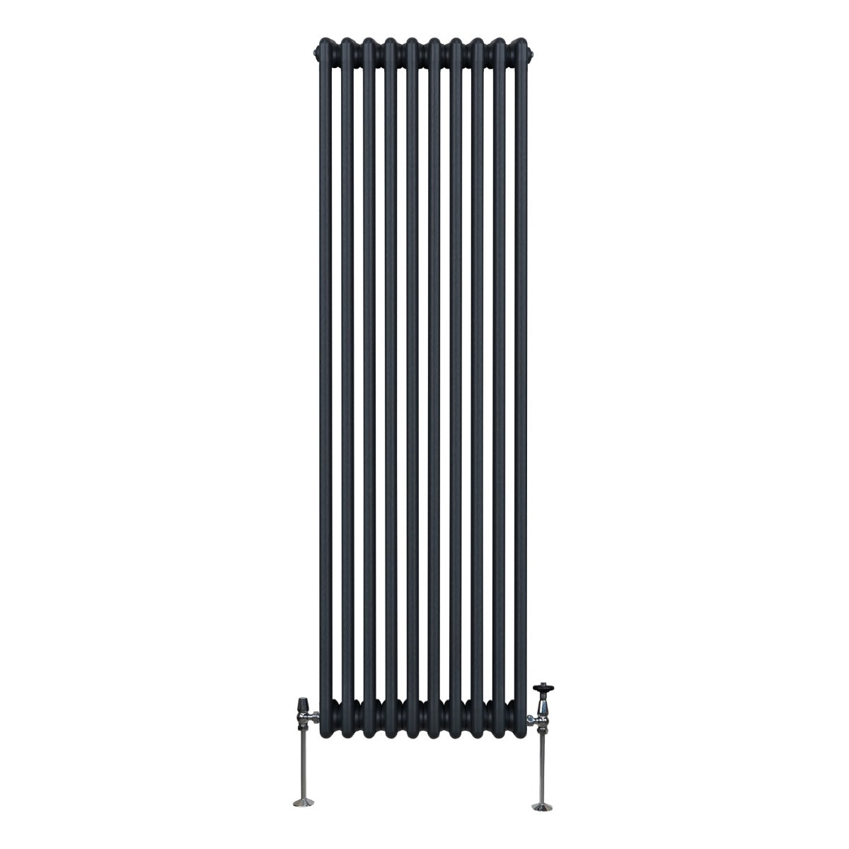 Radiador Tradicional Vertical de 3 columnas – 1800 x 472mm - Gris Antracita