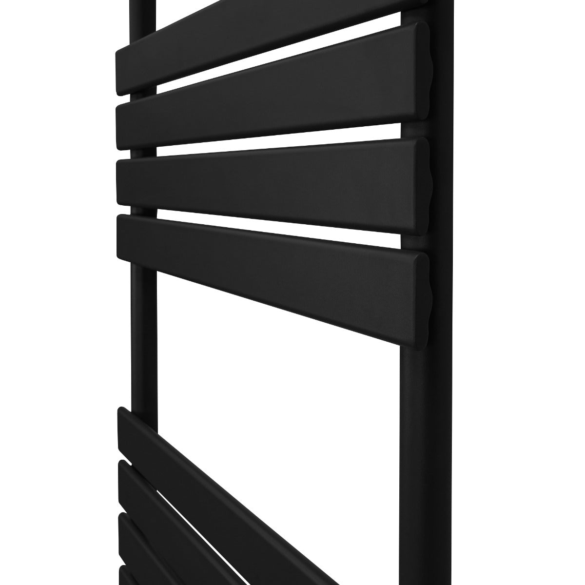 Radiadores Toalleros de panel plano – 1200mm x 450mm – Negro