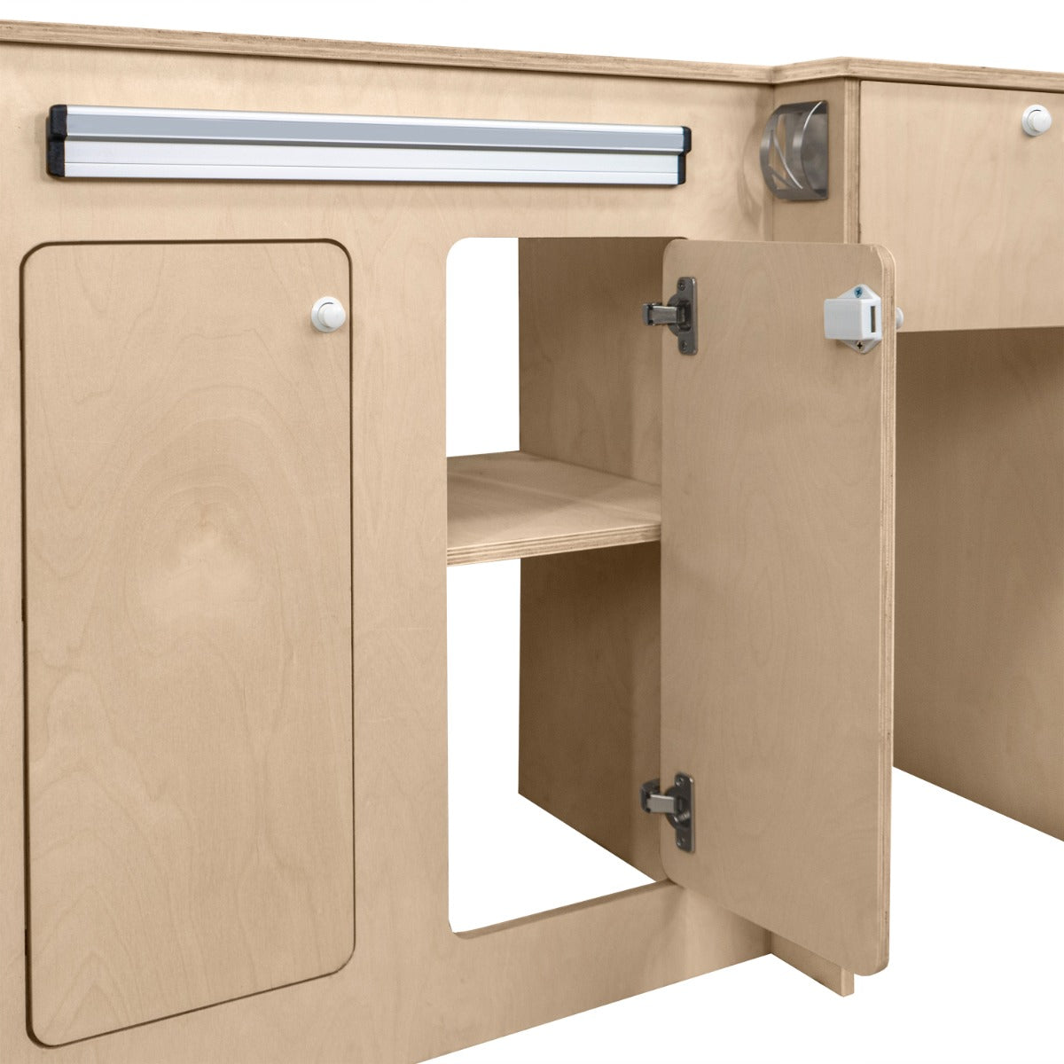 Módulo de Cocina para Furgonetas - LHD y Refrigerador de compresor Negro