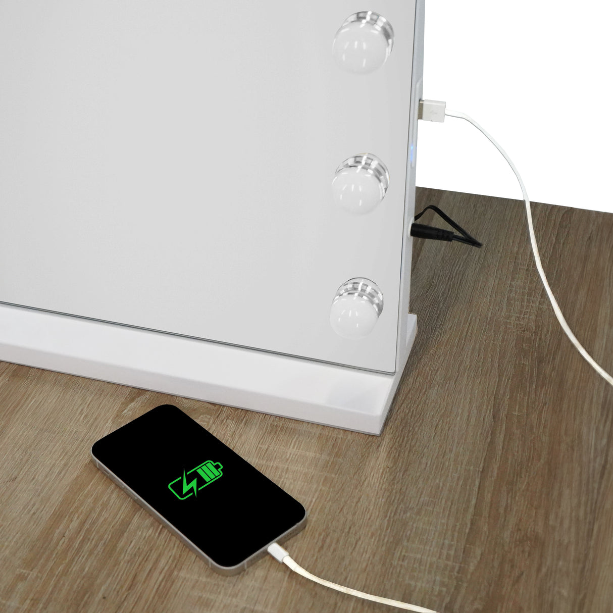 Espejo LED con Bluetooth - 80 x 60cm